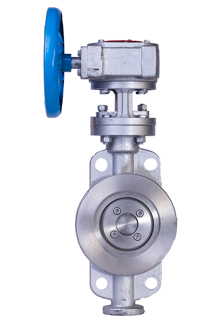 شیر پروانه بدنه و دیسک استیل (فلز به فلز)  - مقاوم و صنعتی | بردیا صنعت